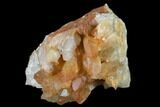 Natural, Red Quartz Crystal Cluster - Morocco #134222-1